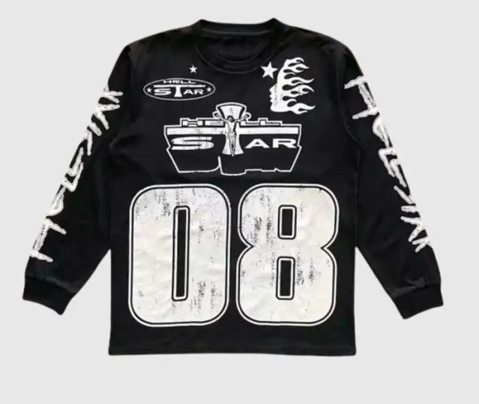 Black And White Hellstar Sweatshirt