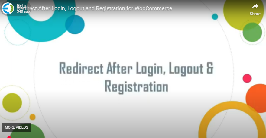 WooCommerce Login Redirect