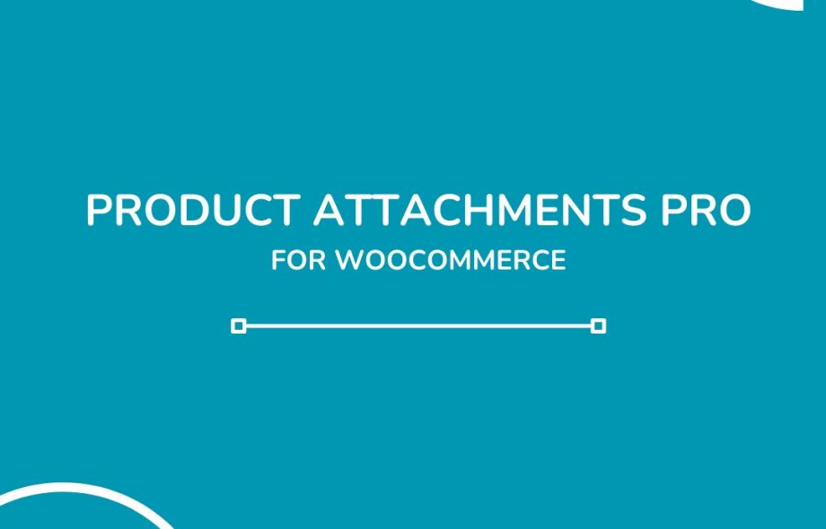 product attachment for woocommerce