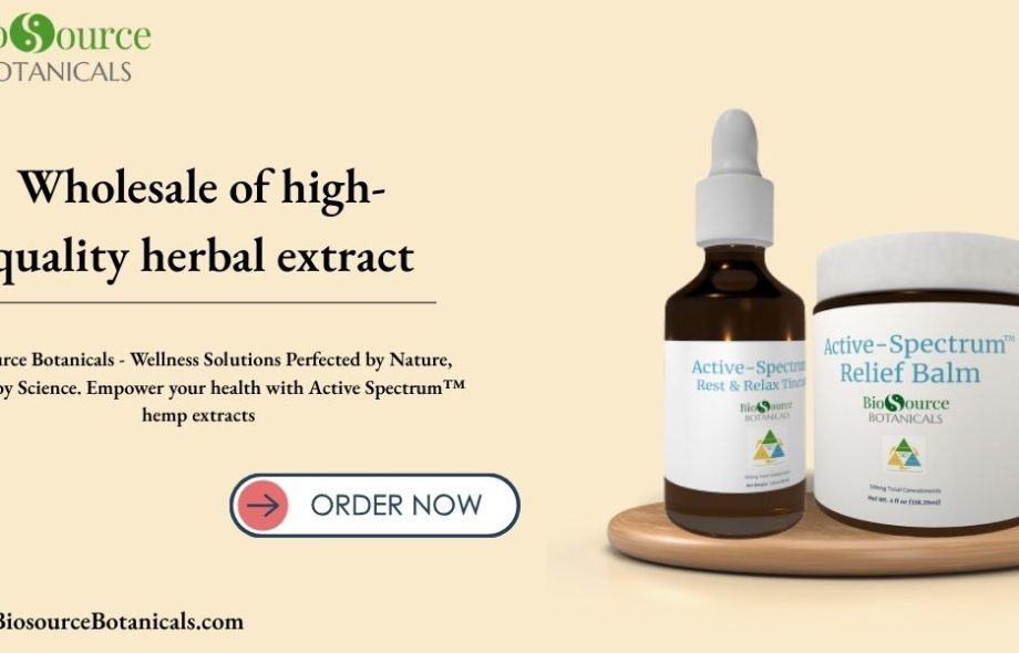 wholesale of high-quality herbal extract