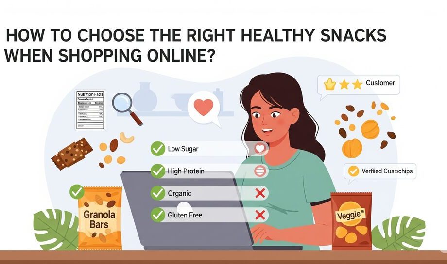 How to Choose the Right Healthy Snacks When Shopping Online