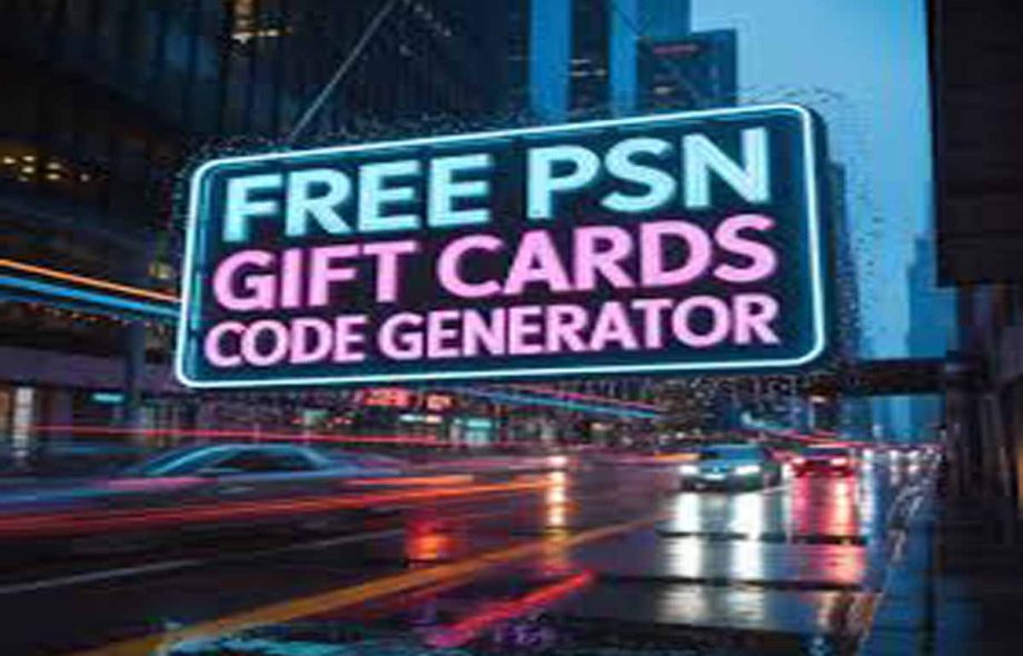 Free PSN Gift Cards Code Generator