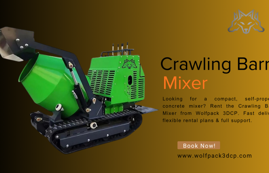 Crawling Barrel Mixer rental near me