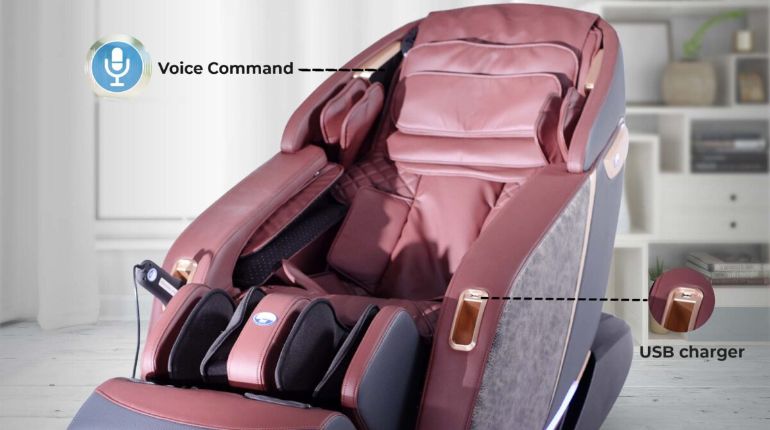 Full Body Luxury 3D Massage Chair in India