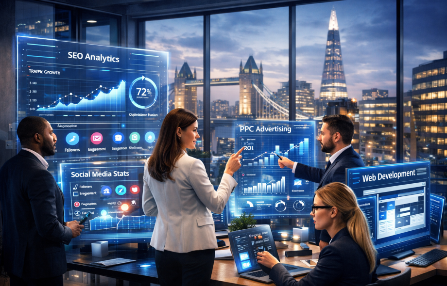 Top Digital Marketing Agency London UK – Bellwey Drives Results