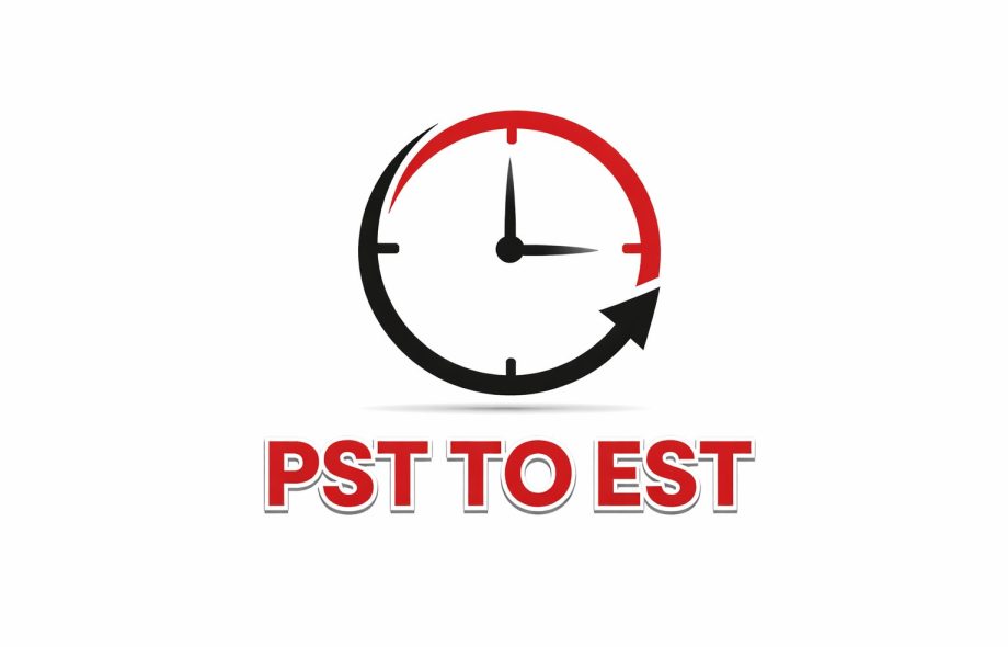 PST to EST time conversion logo (2)