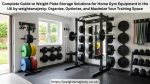 Complete Guide to Weight Plate Storage Solutions for Home Gym Equipment in the UK by Weights Majesty